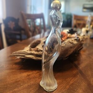 vintage Avon "Flamingo" glass decanter